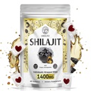 1400 MG Shilajit Gummies, Shilajit Pure Himalayan Organic Gummies with Ashwagandha, Himalayan shilajit for Men, 85+ Trace Minerals " Fulvic Acid, Individuo, Libre de Azúcar, 60 Condes