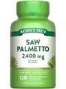 La verdad de la naturaleza Saw Palmetto Extract ← 120 Capsules ← Non-GMO & Gluten Free Supplement