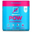 EBOOST POW Natural Pre Workout Powder – 20 Servings - Blue Raspberry - A PreWorkout Supplement for Performance, Joint Mobility Support, Energy - Men and Women - Non-GMO, Gluten-Free, No Creatine