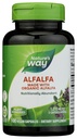 Camino de la Naturaleza Alfalfa, Hecho con Alfalfa Orgánica, 1.215 mg por servicio de 3 cápsulas, Alfalfa Herbal Capsule, Gluten Free, Vegan, 100 cápsulas (Paquete May Vary)
