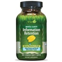 Irwin Naturals Mental Clarity Information Retention - 60 Liquid Soft-Gels - Ayuda a aumentar la atención al detalle " Retener y Recordar información Más rápido - 30 Total Servings