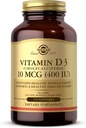 Solgar Vitamin D3 (Cholecalciferol) 10 MCG (400 IU), 250 Softgels - Helps Maintain Healthy Bones & Teeth - Immune System Support - Non-GMO, Gluten Free, Dairy Free - 250 Servings