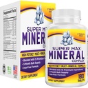 Suplemento multimineral de 3 meses (libre de hierro) Multiminerals naturales ← Suplementos minerales multifunción de alta potencia (15-in-1) Minerales degradados Fórmula Silencioso Complejo Mineral Silencio 90-Day Bulk Supply