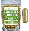 XPRS Nutra Ginkgo Biloba Capsules - Gingko Biloba Encapsulado Suplementos para la Cognición - Vegan Friendly Ginkoba Biloba - Immunity Boosting Ginkgo Biloba Capsules - 180 Conde