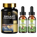 TMG (Trimethylglycine) Suplemento Liquid Drops & Shilajit Capsules with Sea Mos