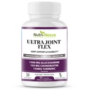 Glucosamine Chondroitin MSM Joint Supplement with Turmeric & Boswellia - Joint Support for Men &amp; Women - Promotes Mobility - Flexibility & Comfort – Joint Health – Made in USA – 90 Capsules