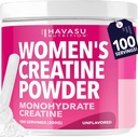 Creatine for Women - Formulated for Women - 3g Micronized Creatine Monohydrate Per Serving to Support Energy, Lean Muscle Mass, and Mental Clarity - Unflavored, Vegan, Non-GMO, 100 Servings