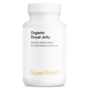 Supersmart - Orgánica Royal Jelly 300mg por día (High Strength 4% 10-HDA) - Freeze-Dried Fresh Royal Jelly Suplemento No-GMO &amp; Gluten Gratis - 90 cápsulas vegetarianas