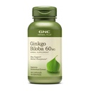 GNC Herbal Plus Ginkgo Biloba 60mg Suplemento, Vegetariano, apoya la Sharpness mental, 100 servicios