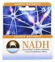 Fuente Naturales NADH 10mg, Energía Boost y Alerta Mental*, 10mg - 30 Lozenges Peppermint