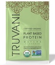 Truvani Vegan Pea Protein Powder | Matcha | 20g Organic Plant Based Protein | 1 Serving | Keto | Gluten & Dairy Free | Low Carb | No Added Sugar