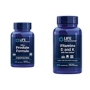 Life Extension Ultra Prostate Formula, Saw Palmetto for Men, pygeum, sting Nettle & Vitamins D y K con Sea-Iodine, Vitamina D3, Vitamina K1 y K2, Iodine