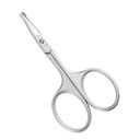 Tijeras de pelo curvada redondeada LIVINGO 3.75 ", seguridad de acero inoxidable de alta calidad de las cuchillas pequeñas uso para la manicura Cuticle recortar cabello facial, ceja, piel seca