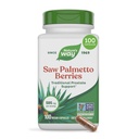 Nature's Way Saw Palmetto Berries, Traditional Prostate Support*, 585 mg por por porción, Non-GMO Project Verified, Vegan, 100 Capsules (Packaging May Vary)