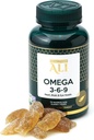 Doctor ALI - Vegan Omega 3-6-9 Gummies | Fish-Free, Non-GMO, Organic Ingredients | Brain, Heart & Vision Support for Adults & Kids | Gelatin-Free | Gluten-Free | 70 Count