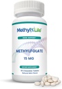 Methyl-Life® L-Methylfolate 15 mg for Women & Men – Active Folate Supplement with ultrapure Cerebrofolate® (L-5-MTHF Calcium) – High Bioavailability B9 Support – Tasty Chewable Tablets | 90 Count