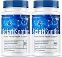LIVORKA (2 Pack) Sciatisoothe - Sciatisoothe Suplemento, Sciati Soothe, Sciatisoothe Vitamins, Sciatisooth, Sciati Soothe Suplemento, Sciati Soothe Capsules, Sciatic Sooth, 120 cápsulas para 2 meses