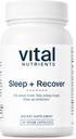 Vital Nutrients Sleep + Recover - Vegan Supplement - Sleep Support - Melatonin, Ashwagandha & L-Theanine - Gluten, Dairy & Soy Free - 30 Capsules