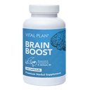 Plan Vital Brain Boost Suplemento del Dr. Bill Rawls – Brain Boosting Capsules w/Lion’s Mane, Cat’s Claw, Bacopa, Sensoril Ashwagandha y Ginkgo Biloba