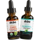 Candi Cleanse " Chlorophyll Liquid Drops - Organic Oregano Oil Drops " Liquid Chlorophyll Odor Cleanse Support - Natural Oral Gut Cleanser Detox, Internal Deodorant, Body Deodorizing Supplement