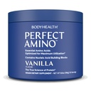 BodyHealth PerfectAmino Powder - BCAA and EAA Powder for Pre and Post Workout - Amino Acid Energy Drink for Men and Women to Support Lean Muscle and Recovery - Vanilla - 30 Servings
