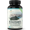 Premium Klamath Lake Blue Green Algae - Más potente que Spirulina y suplementos de Clorella ¦ Pura Chlorophyll Rich SuperFood, Fuente de Organic Klamath Lake, 500mg, 60 cápsulas Vegan