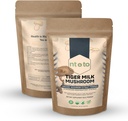 Tiger Milk Mushroom Suplemento (Lignosus Rhinocerus) 3oz (85g) Silencioso Apoyos Pulmones &amp; Salud Respiratoria - Extracto Herbal - No-GMO, Vegan, Orgánica 40 Servimientos