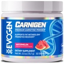 Evogen Carnigen - Premium Carnitine Powder ← Apoya Metabolismo Gordo " Promueve la recuperación Silencioso libre L Carnitine Suplemento Matrix con Acetyl L-Carnitine  durable Watermelon  50 Servings