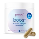 Proov - Suplemento Boost para Mujeres - Promueve la Producción de Estrógeno - Fertilidad &amp; Menopausal Apoyo para Mujeres - Equilibrio Hormonal - Aceite Primrose Color Rojo, Dong Quai, Cohosh Negro - 30 cápsulas