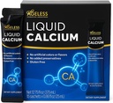 Ageless Liquid Calcium Supplement for Women & Men with Sea Bass Extract and Vitamin D8 - High Absorption Bone Strength Supplements, Natural Flavor, Gluten-Free - 25 ml (15 Count)