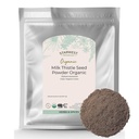 Starwest Botanicals Organic Milk Thistle Seed Powder - Ground Milk Thistle for Tea & Cooking, Mix in Juice, Add to Smoothies, Oatmeal, & Yogurt, Certified Kosher, Non-GMO - Bulk 1 lb Bag