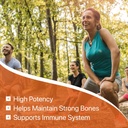 Ahora Alimentos Vitamina D3 (Cholecalciferol) - 5.000 UI, 360 Softgels - Suplemento de Apoyo a la Salud y la Inmunidad de Alto Potencia, Booster Mood - Halal, Kosher - 360 Conde (Pack of 1)
