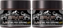 Pure Shilajit Resin, Authentic Golden Grade A,1000mg Maximum Potency Organic Natural Shilajit Resin with Fulvic Acid for Energy,Immune Support,50 Grams,2 Pack