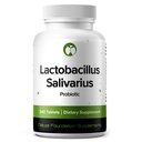 Lactobacillus Salivarius Probiotic 240 Tablets (4 Month Supply) – Strain investigado LS97 – 3 Billones CFU – Digestivo " Oral Health Support – GMP certificado (240, Lactobacillus Salivarius)