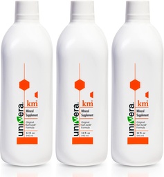 Univera KM Suplemento Mineral Silencio Original Karl Jurak Fórmula Silencioso en Potasio & Vitaminas Silencio Estabiliza pH Balance Silencioso Apoyo Digestión + Absorción Nutriente Silencio natural Phytonutrientes  90 Day Supply
