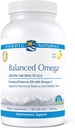 Nordic Naturals Pro Balanced Omega - Fish Oil and Evening Primrose Oil, 240 mg EPA, 160 mg DHA, 76 mg GLA, Supports Hormonal Balance and Healthy Skin*, 180 Soft Gels