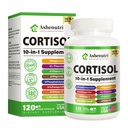 Ashenutri 10-in-1 Cortisol Supplement with Magnesium,Ashwagandha,Rhodiola Rosea,L Theanine,Hormone Balance for Women 120 Vegan Capsules