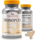 Get Rid of Canker Sores - Natural Canker Sore Treatment That Works for Mouth Sores and Mouth Ulcer Treatment - Monoplex Canker Sore Relief Pills Help Reduce Cankers on the Side of Your Tongue and Lips