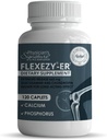 Rawleigh Flexezy-ER: 120 Caplets | 24/7 Joint Support Formula | Glucosamine & Chondroitin Sulfate Blend | Calcium & Phosphorous | 24-Hour Extended Release | Joint Health Supplement for Men & Women