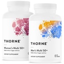 THORNE - Active Aging Multivitamin Bundle - Tailored Nutrition for Men & Women 50+ - 30 Servings