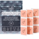 Patch de Pasión Laki Naturals para Hombres (Pack of 15) – Apoya la Circulación, Vitality, Vigour y Energía con Ingredientes Naturales – Formando No-Habit, Patches de Salud de Hombres Liberados en Tiempo