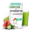 JYM Greens Super Food Powder for Performance, Watermelon Cucumber, Spirulina, Mushrooms, Vitamins, BroccoPhane & Broccoli, Men & Women, 30 Servings