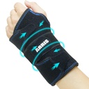 Wrist Ice Pack Wrap for Carpal Tunnel Relief - Hand Support Brace with 2 Reusable Gel Packs Hot Cold Compress for Rheumatoid Arthritis, Tendonitis, Sports Injuries, Swelling, Bruises & Sprains