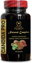 Genérico Candida PRO - Complejo de Candida Digestivo, Powder de hoja de orégano, Ácido caprílico, Complejo Probiótico, Suplemento de Candida - 1 Botella