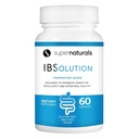 SuperNaturals IBSolution - Made in USA, Non-GMO, Gluten Free & Vegan (60 Capsules) - Digestive Gut Health Supplement With Psyllium Husk - Gas, Bloating, Diarrhea, Constipation Relief, Abdominal Pain