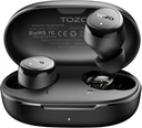 TOZO Wireless Earbuds Build in Mic Clear Calls Ergonomic Light Weight Bluetooth 5.3 in Ear Headphones Waterproof Premium Stereo Sound Ear Buds 30H Playtime with 32 EQs via APP