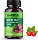 NATURELO Whole Food Vitamin Gummies for Adults - Chewable Gummy Multivitamin for Men & Women - 120 Vegan Gummies