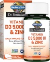 Garden of Life Quercetin Zinc Once Daily Immune Support Supplement with Vitamin D3 for Bone Health, Breast Health & Skin Health – Dr Formulated – Gluten Free, Non GMO – 30 Mini Tabs