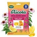 Ricola Honey Lemon with Echinacea Cough Drops, 45 Conde, Delicious Throat Relief & Care, Oral Anesthetic, Naturally Flavored