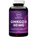MRM Nutrición Ginkgo B 60mg  durable Gluten-Free + Vegan tención 120